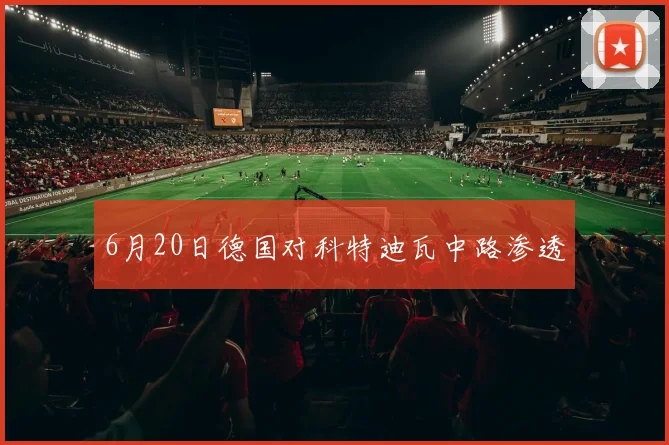 6月20日德国对科特迪瓦中路渗透